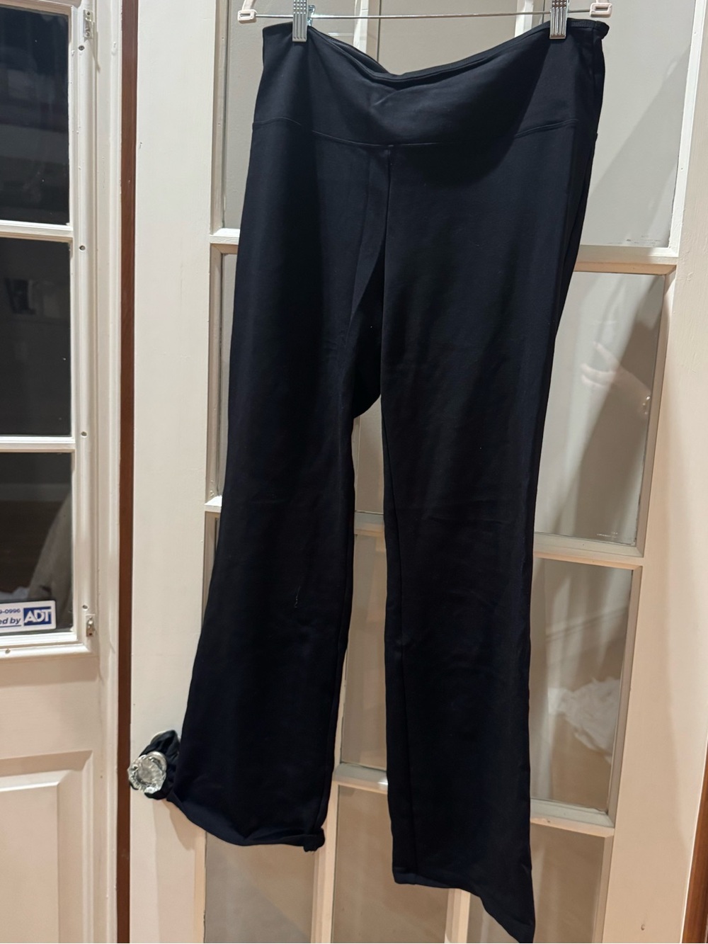 Liz Claiborne Black Straight-Leg Pants